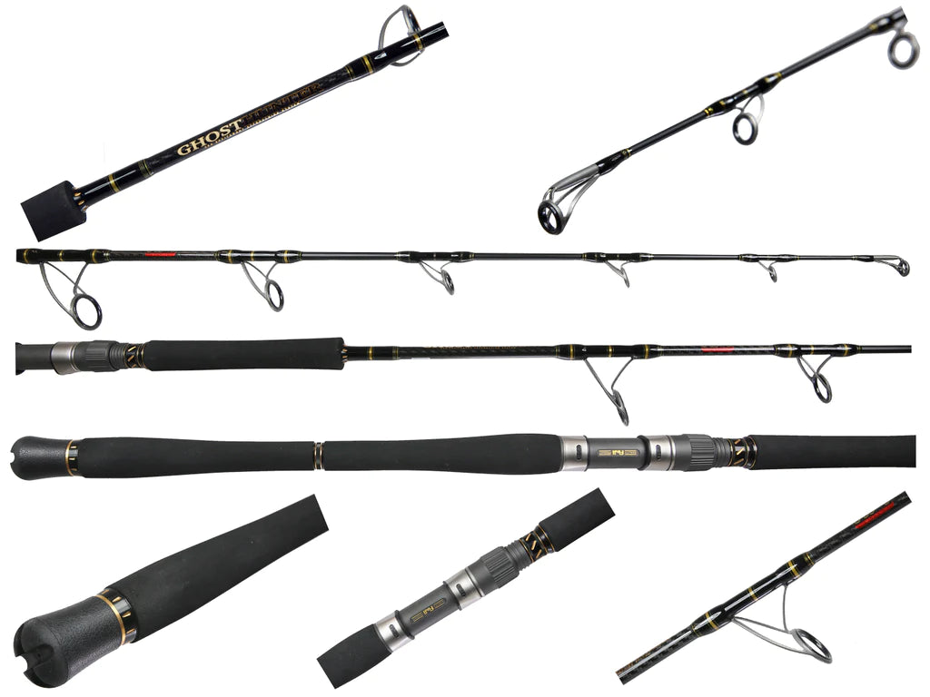 Jigging World Ghost Hunter Jigging Spinning Rods – White Water Outfitters