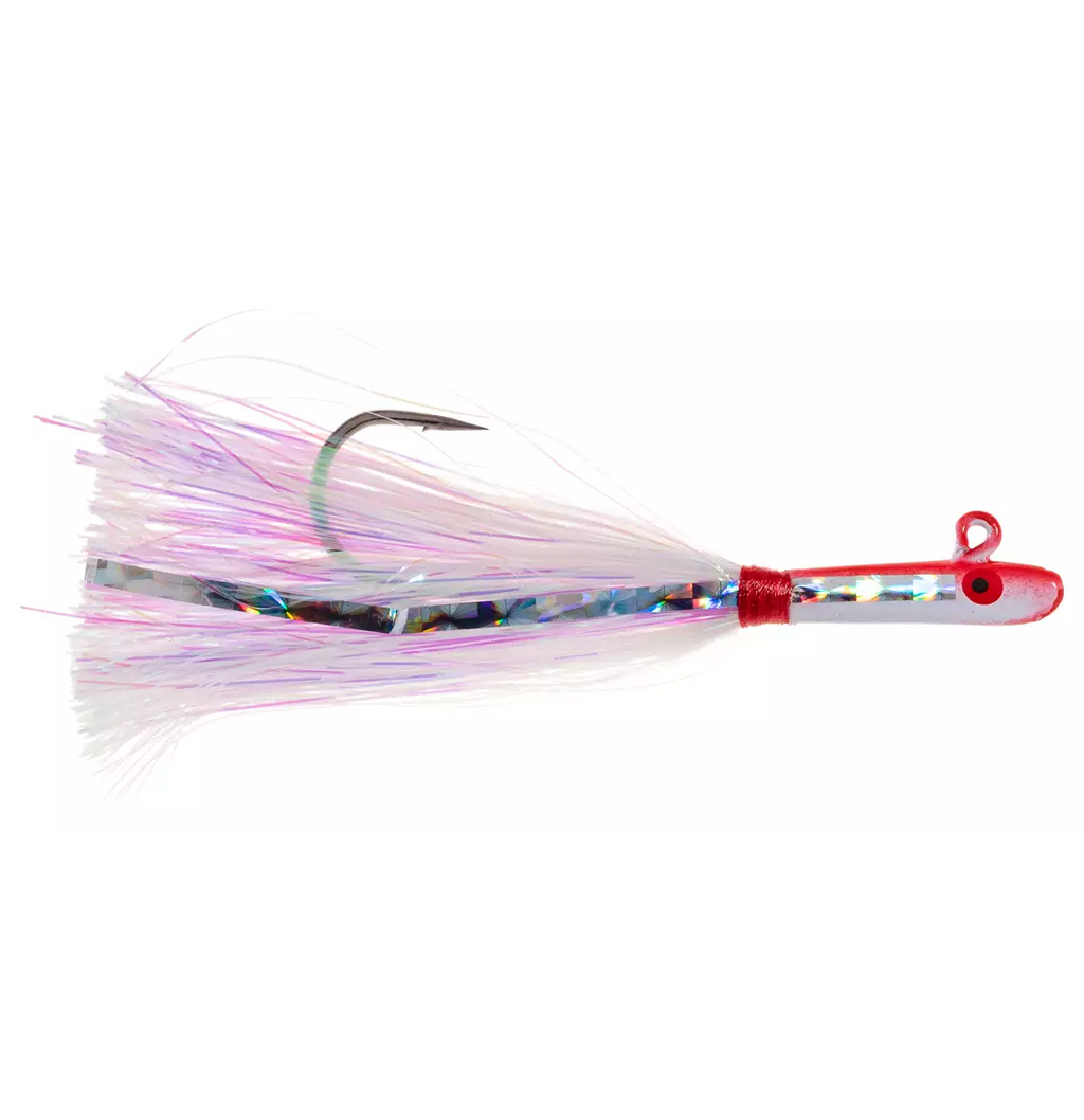 Tsunami Glass Minnow Round Bend Holographic Teaser/Jigs