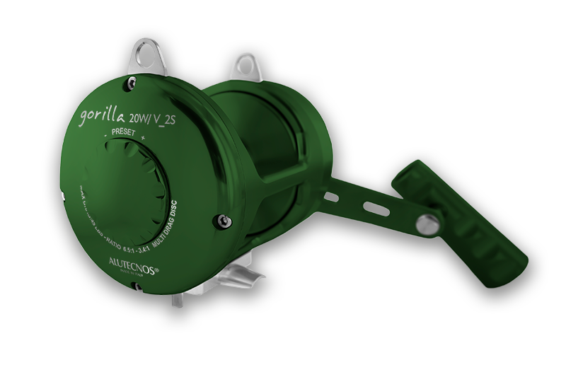 Alutecnos Gorilla 2-S Two Speed Conventional Reels