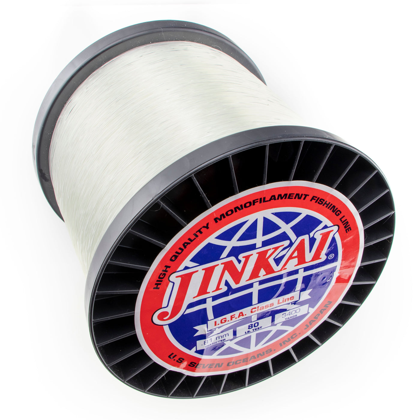  Jinkai Premium Monofiliment Leader - 100 yd. Coil - 500 lb.  Test - 2.00 mm Dia. - Smoke Blue - Crimp D : Sports & Outdoors