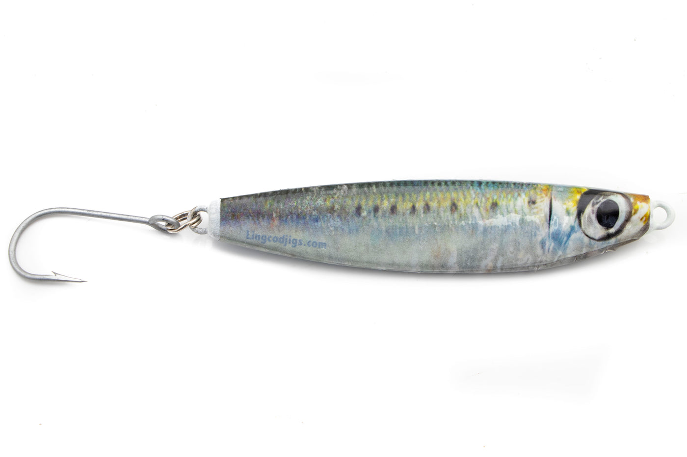corden fishing lures Ling Cod Living 'Dine Sardine Glow Jigs – White Water Outfitters