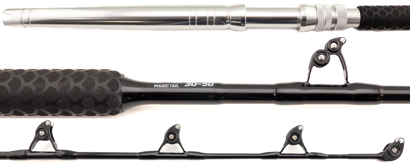 Magictail Full Roller 5'6 Stand-Up Trolling Rods