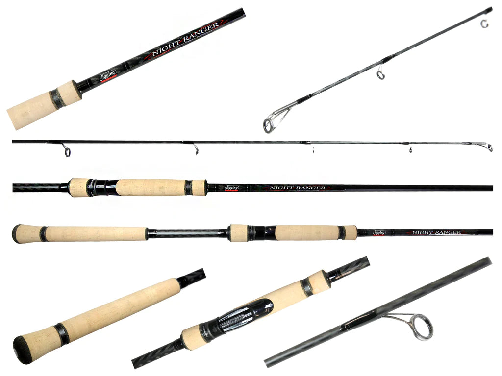 Jigging World Night Ranger Nano-Carbon Spinning Rods