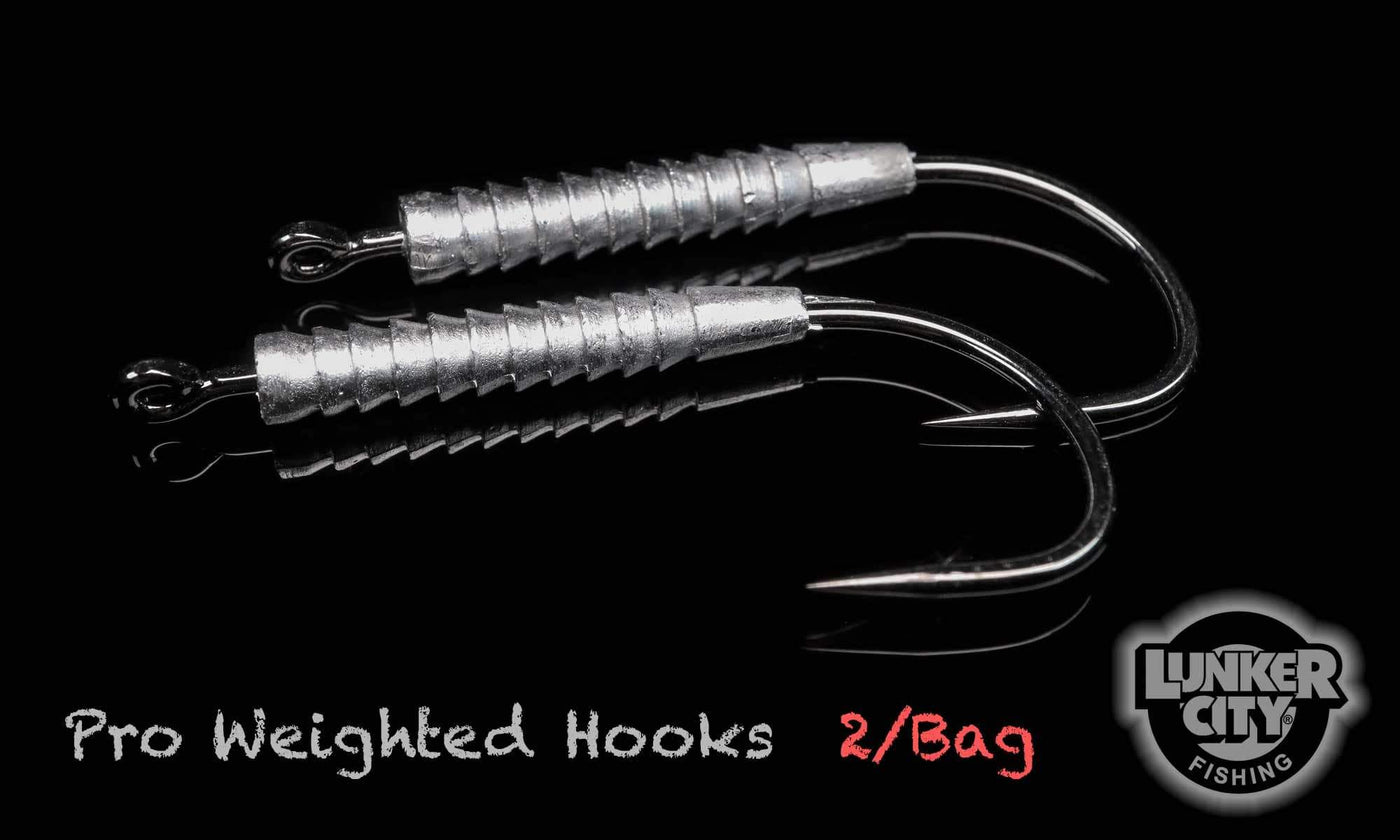 Lunker City PRO Weighted Hooks – White Water Outfitters