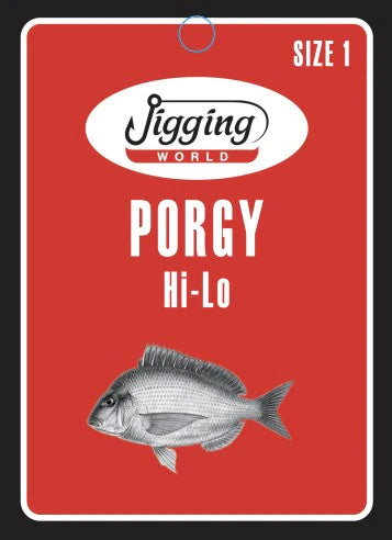 Jigging World Porgy Rigs – White Water Outfitters