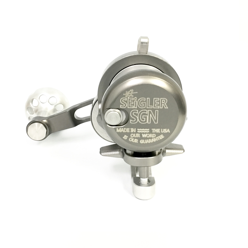 Seigler SGN Small Game Narrow Lever Drag Reel – White Water Outfitters
