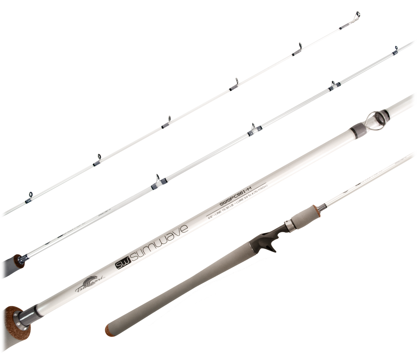 black water tsunami rod Tsunami Slimwave Slow Pitch Conventional Rods