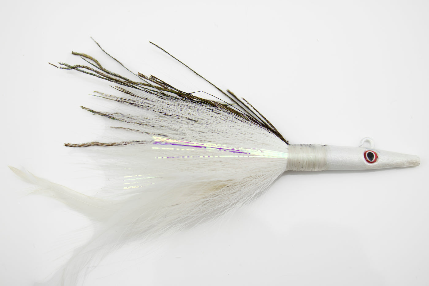 S&S Bucktails White Chin - 2 1/2oz - Sunny D