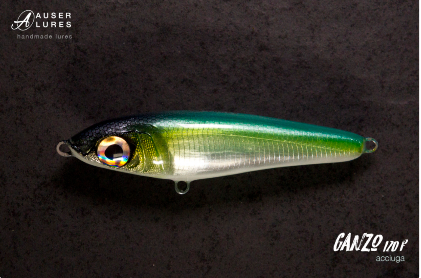 Auser Lures Ganzo 120F Stickbait White Water Outfitters Auser Lures Ganzo 120F Stickbait White Water Outfitters
