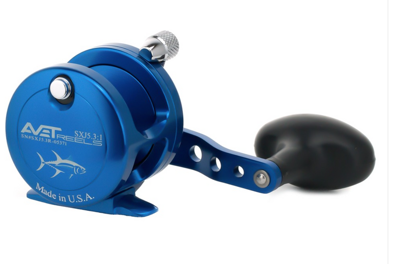 avet g2 sxj lever drag reels Avet SXJ G2 Single Speed Lever Drag Casting Reels – White Water Outfitters