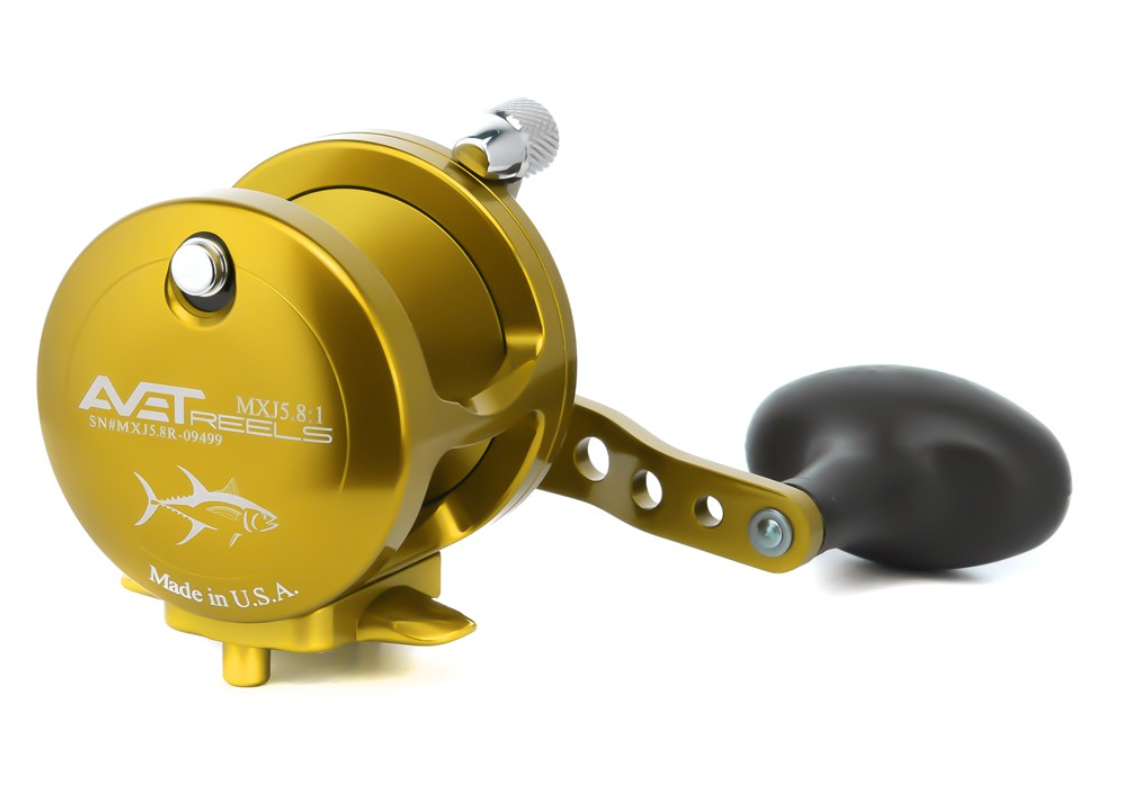 avet fishing reel company Avet MXJ G2 Single Speed Lever Drag Casting Reels – White Water Outfitters
