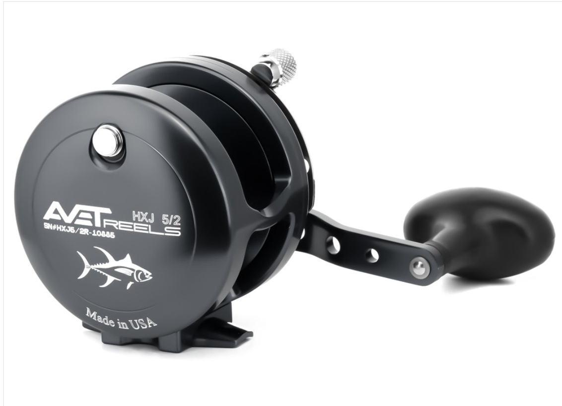 avet lever drag reel stores Avet HXJ 2-Speed Lever Drag Reels