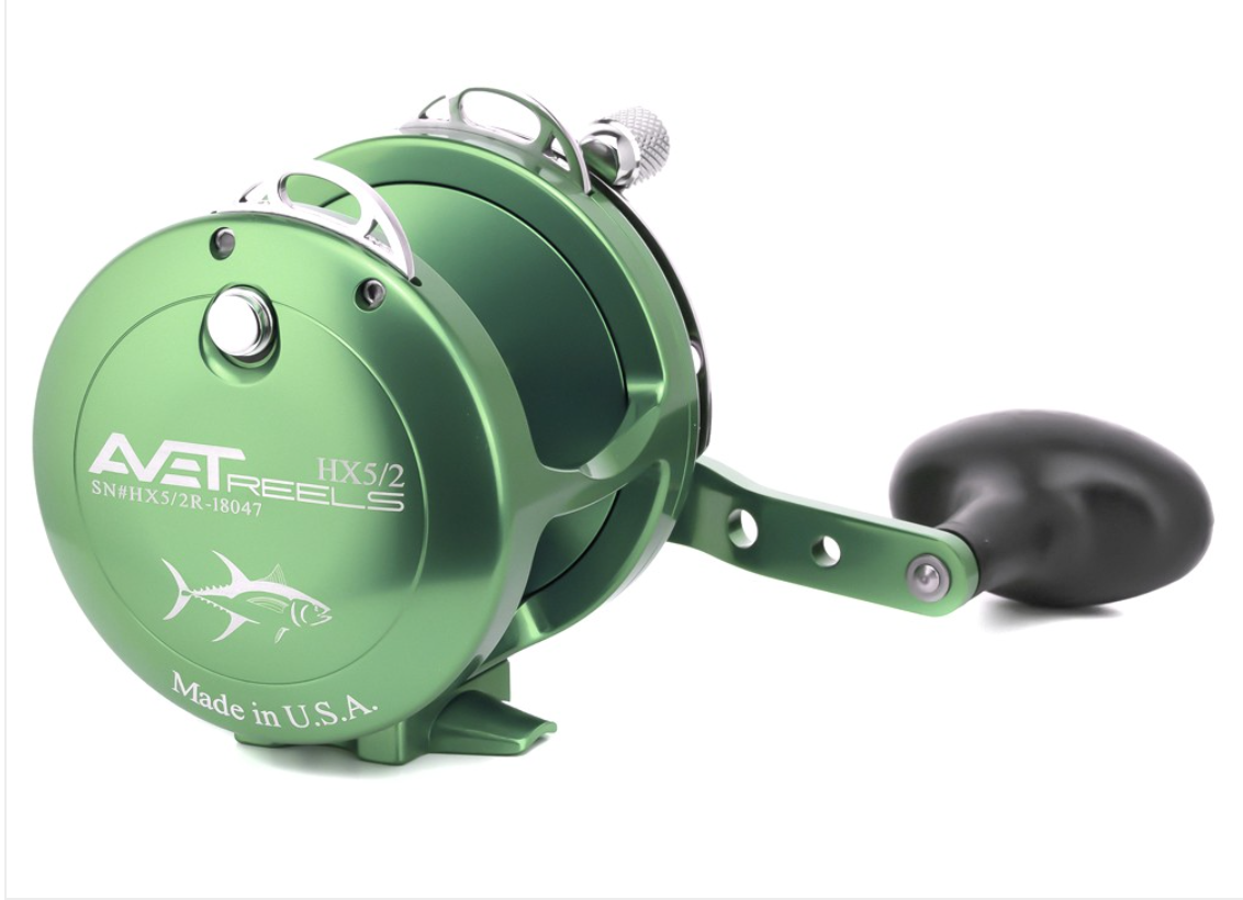 avet left hand 2 speed reel Avet HX 2-Speed Lever Drag Reels – White Water Outfitters
