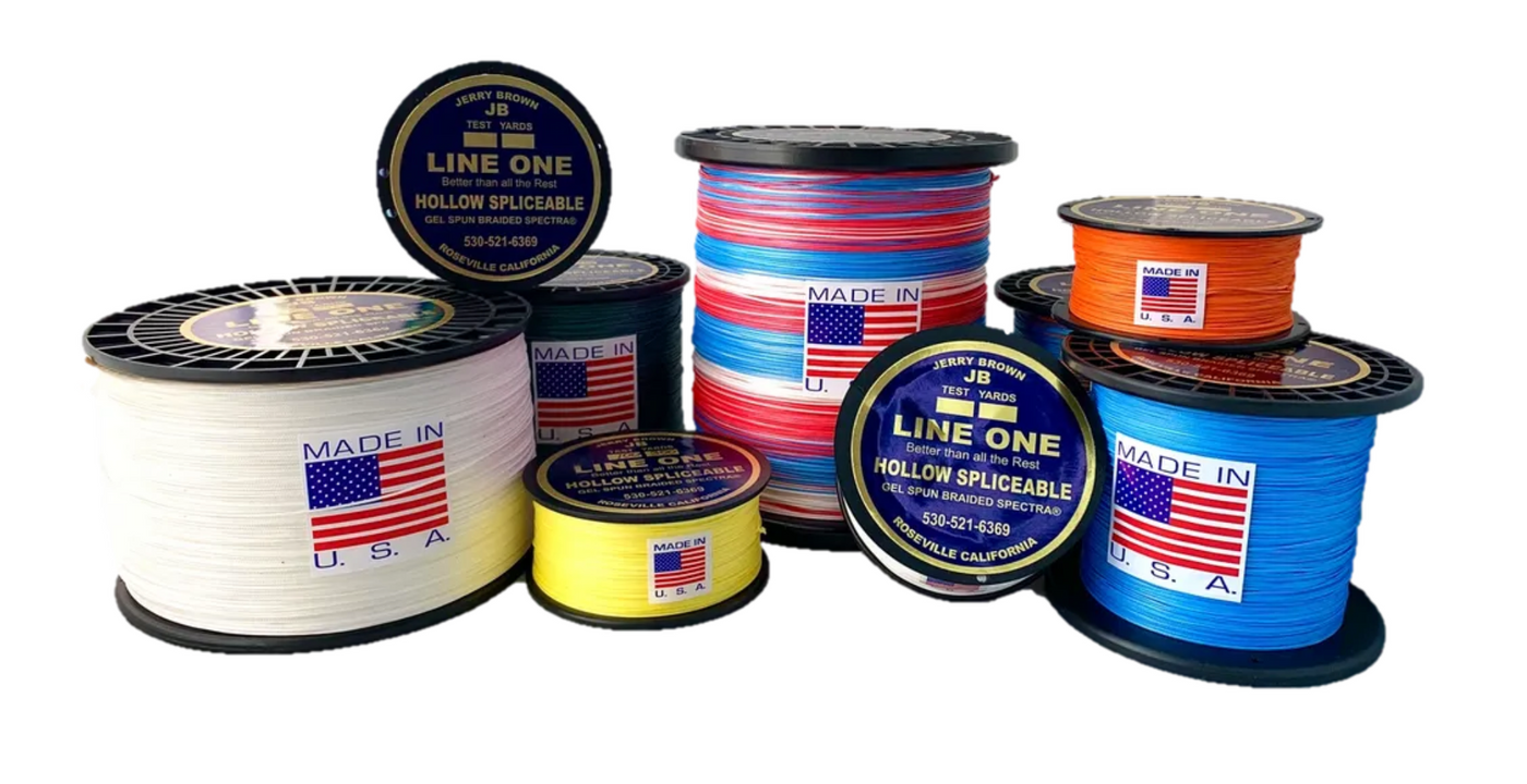 Jerry Brown Line One Hollow Core Braided Line – White Water Outfitters
