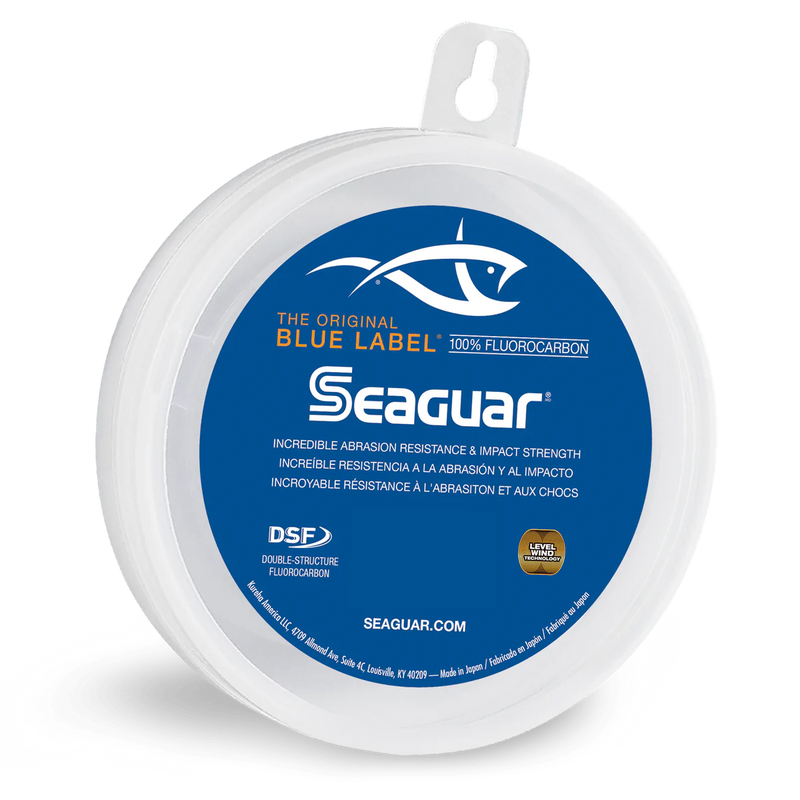 Seaguar Blue Label Fluorocarbon Leader Material - 100 yd. Spool