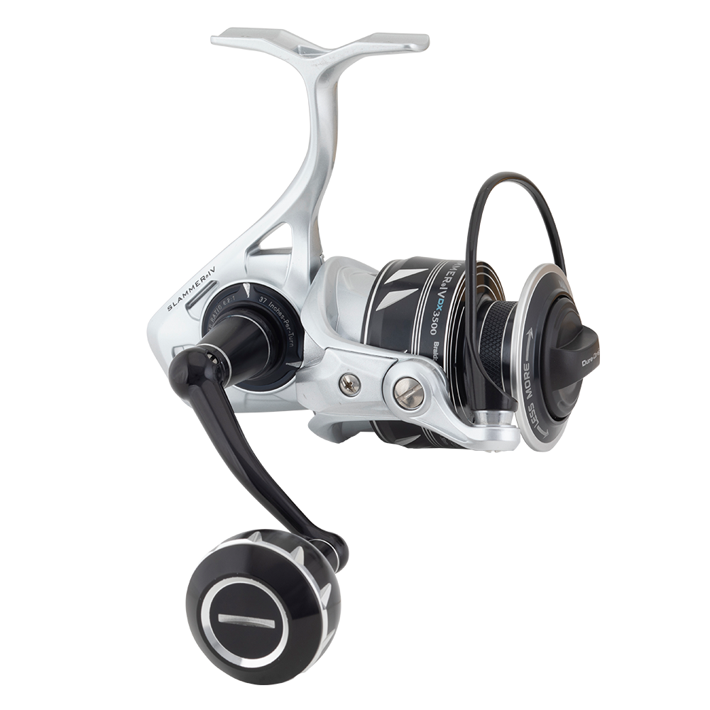 custom fishing reel penn Penn Slammer IV DX Spinning Reels – White Water Outfitters