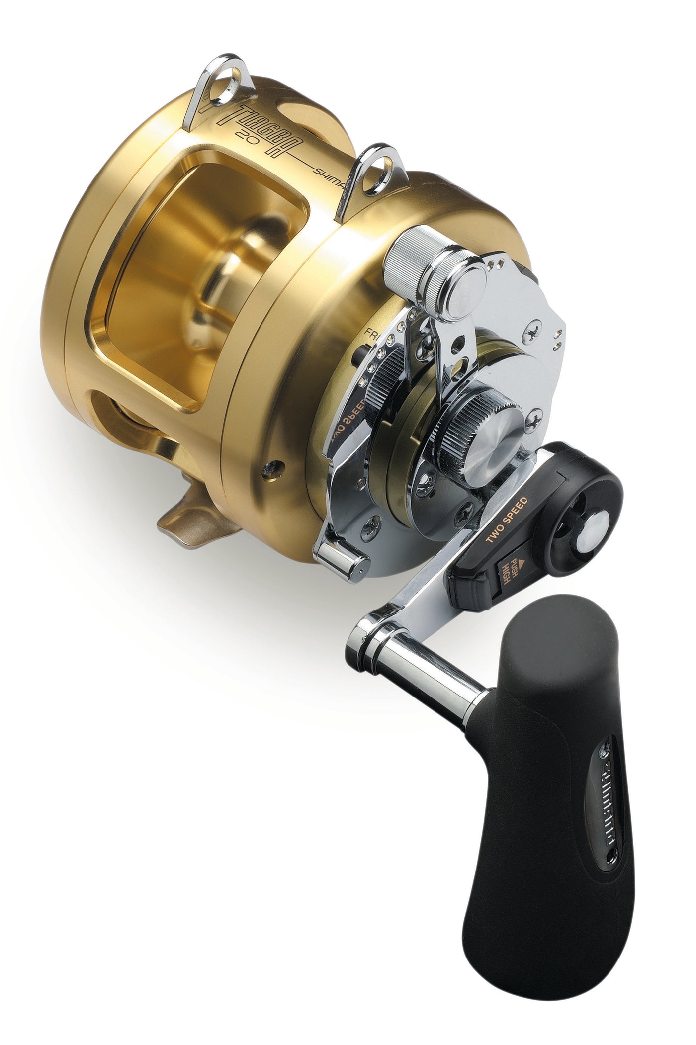 Shimano Tiagra A Two-Speed Lever Drag Conventional Reels – White