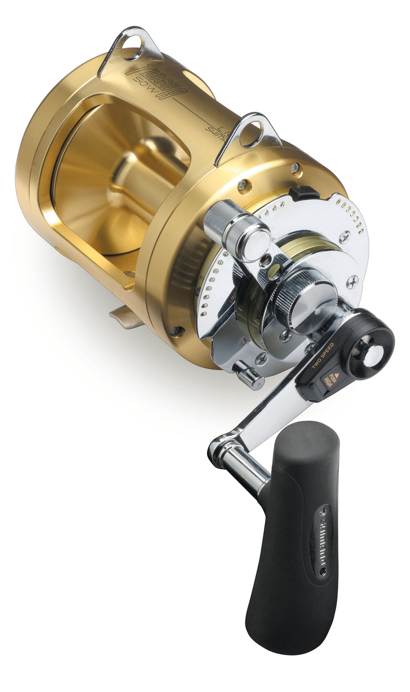 Shimano Tiagra A Two-Speed Lever Drag Conventional Reels – White