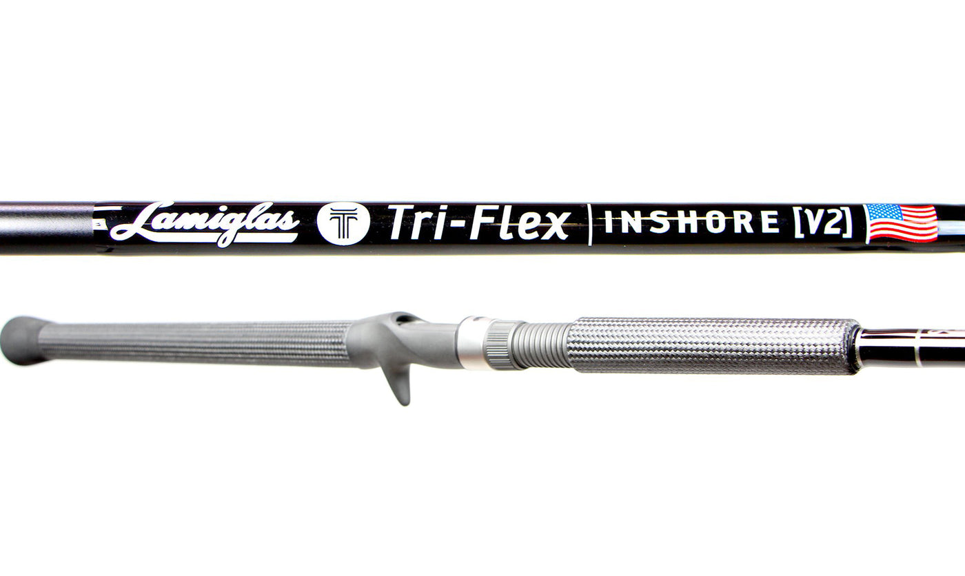Lamiglas Tri-Flex V2 Inshore Conventional Rods – White Water Outfitters