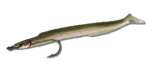 Tsunami Holographic Replica Sand Eel Teasers Black Back