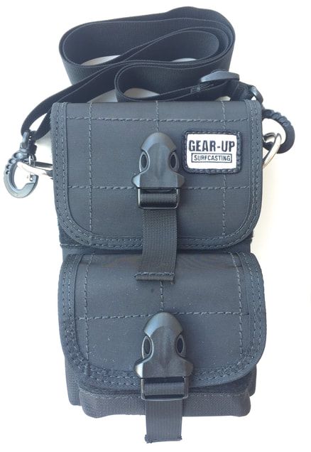 Gear-Up Surfcasting 2 Tube Bag with Front Pouch