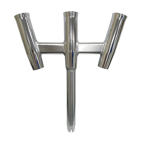 Tigress GS Trident Rod Holder Bent Butt Polished Aluminum 88160