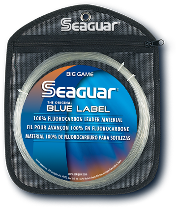 Seaguar Blue Label Big Game Fluorocarbon Leader Material Coils