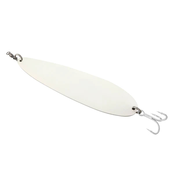 blank white spoon fishing lure Tsunami Pro Flutter Spoons – White Water Outfitters