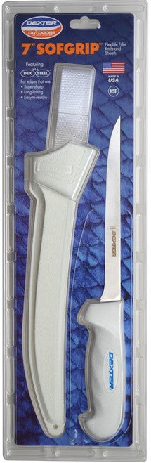Dexter Russell SofGrip Flexible Fillet Knives with Sheath