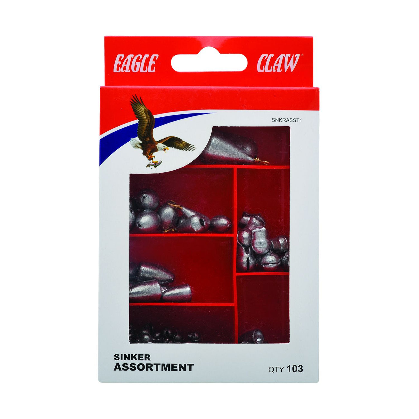 Eagle Claw Sinker Assortment – White Water Outfitters